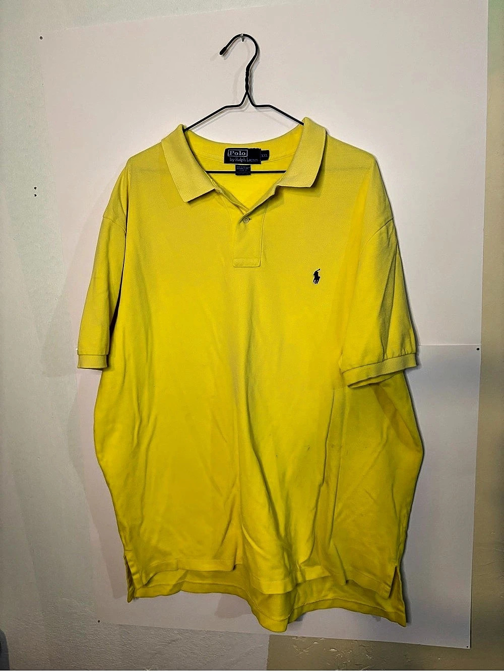 Polo Ralph Lauren Classic Fit Polo Shirt Yellow XXL